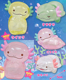 Colorful Wooper Clears Sofubi Cute [All 5 type set(Full Complete)]