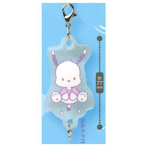 Hapidanbui Hoshite! Tsunagete Acrylic Charm [6.Pochacco]