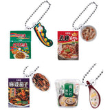 Marumiya Shakashaka Charm 03 [Assorted 4 type set (3.Noritama minipack/4.Gomokukamameshi no moto/5.Ma-bo-nasu no moto/6.Soup de gohan (torishiozosui))]