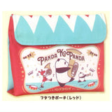 Panda Kopanda Pouch Collection [1.Pouch with lid (Red)]