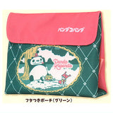 Panda Kopanda Pouch Collection [2.Pouch with lid (Green)]