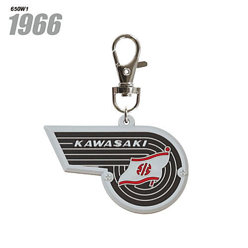 Kawasaki Bike Emblem Rubber Keychain Part.2 [1.650W1]