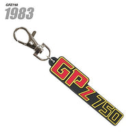 Kawasaki Bike Emblem Rubber Keychain Part.2 [6.GPZ750]