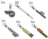 Kawasaki Bike Emblem Rubber Keychain Part.2 [All 6 type set(Full Complete)]