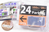 Parking sign light magnet [5.Black x Orange]