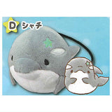 Miiruka Yuruiruka Petit Plush Ball Chain [4.Killer whale]