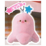 Ulnui Takosan wiener baby Stuffed toy Ball Chain [5.Pink]