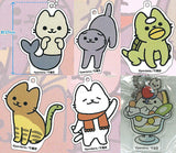 Nekoyokai Acrylic Keychain [All 6 type set(Full Complete)]