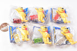 HARIBO Gold Bear Mascot Figure & Acrylic Charm [All 6 type set (Full Complete)]