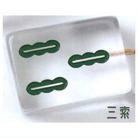 Marumie! CLEAR Mahjong Tile So-zu [3.Sanso-]