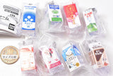 National Association of Agricultural cooprative Dairy Milk Pack Miniature Charm [All 8 type set(Full Complete)]