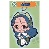 Fairy Musketeers rubber mascot [2.Shirayukihime]