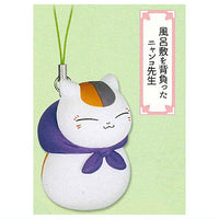 Natsume Yuujinchou Nyanko Sensei Tsurezure Strap Part.5 [1.Furoshikiwoseotta Nyanko Sensei]