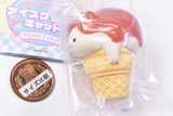 Ice Cream Cat Mascot Figure [3.Vanilla Ice Cream x Caramel Sauce]