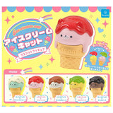 Ice Cream Cat Mascot Figure [All 5 type set(Full Complete)]