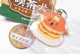 Retro Cafe Dog Metal Key Chain [6.Pancake Dogs]