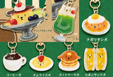 Retro Cafe Dog Metal Key Chain [All 7 type set(Full Complete)]