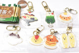 Retro Cafe Dog Metal Key Chain [All 7 type set(Full Complete)]