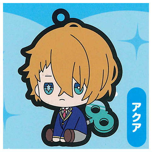 Oshi no Ko petattonejimaki rubber strap  [2.Aqua]