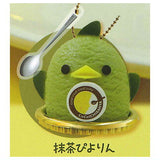 Piyorin x Curry House CoCo Ichibanya Miniature Mascot [3.Matcha Piyorin]