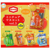 Kameda Seika miniature mascot vol.3 [All 5 type set(Full Complete)]