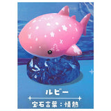 Ulfig Happy whale shark Jewel Gradation [4.Ruby: passion]