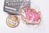 Happy whale shark Kirakira Metal Charm Jewel Color [4.Ruby: passion]