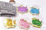 Happy whale shark Kirakira Metal Charm Jewel Color [All 5 type set(Full Complete)]