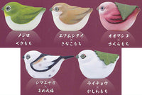 Wagashi bird Mascot Figure [All 5 type set(Full Complete)]