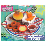 THE American Diner Menu Mascot [2.Hamburger Plate]