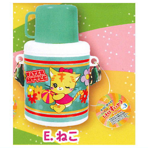 Really usable! Miniature retro water bottle mascot Vol.3 [5.Cat]