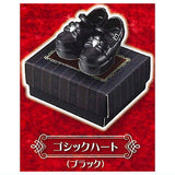 Licca closet series Shoes Collection [3.Gothic Heart (Black)]