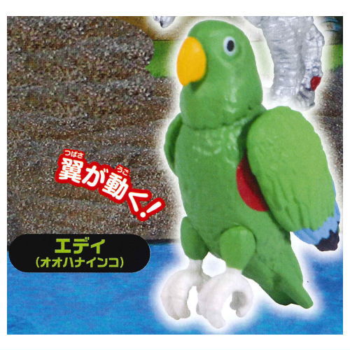 Capsule ANIA Adventure Continent Ania Kingdom Figure Collection Part.2 [4.Eddy (Eclectus Parrot)]