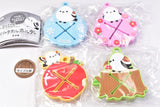 Fuku Fuku Shimaenaga Rubber Towel Holder [All 4 type set(Full Complete)]