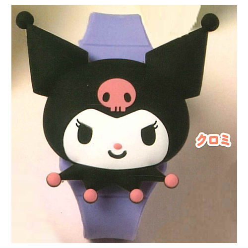 Sanrio Characters Mascot Watch [4.Kuromi]