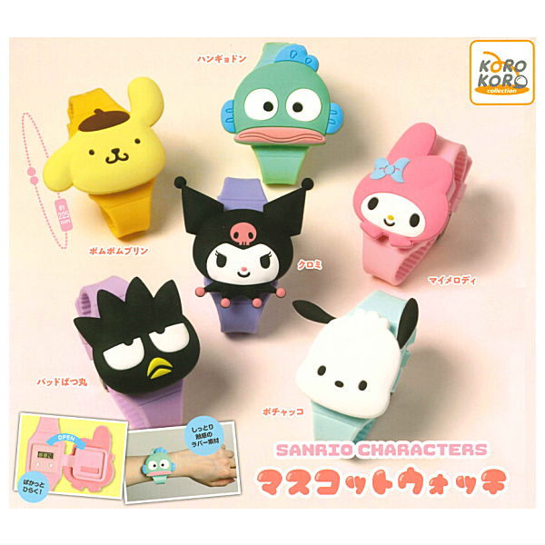 Sanrio Characters Mascot Watch [All 6 type set(Full Complete)]