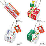 Okame Natto ball chain mascot Part.2 [All 4 type set(Full Complete)]