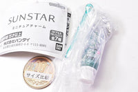 SUNSTAR Miniature Charm [3.Gum Plus Dental Paste (Herbal Mint) + Gum Dental Brush #191]