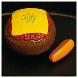 TAMA-KYU Hamburger Tsukeawase Brooch [2.Italian hamburger & carrot glace]