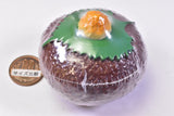 TAMA-KYU Hamburger Tsukeawase Brooch [4.Japanese hamburger & sauteed spinach]