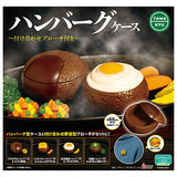 TAMA-KYU Hamburger Tsukeawase Brooch [All 4 type set(Full Complete)]