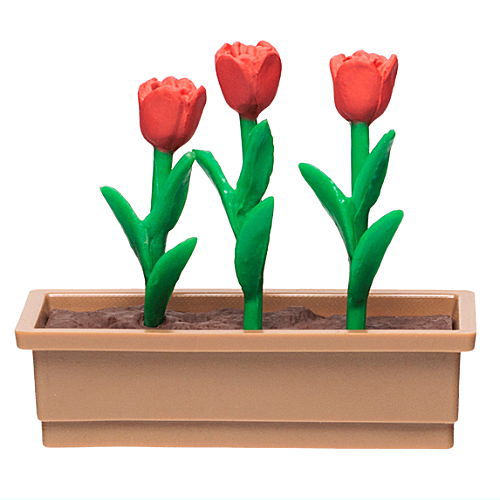 TAMA-KYU Desktop Planting Club [1.Tulips (red)]