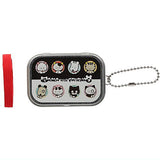 Tama & Friends Bento Box Keychain [3.White & Black]