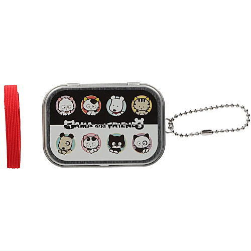 Tama & Friends Bento Box Keychain [3.White & Black]