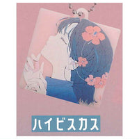 No Copy Right Girl Acrylic Key Ring [5.Hibiscus]