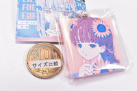 No Copy Right Girl Acrylic Key Ring [6.Himawari]