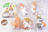 mofusand Ebinyan Figure Keychain [All 5 type set(Full Complete)]