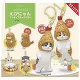 mofusand Ebinyan Figure Keychain [All 5 type set(Full Complete)]