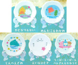 Tsuburana hitomi no Aquarium Miniature Plate [All 5 type set(Full Complete)]