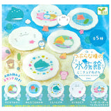 Tsuburana hitomi no Aquarium Miniature Plate [All 5 type set(Full Complete)]